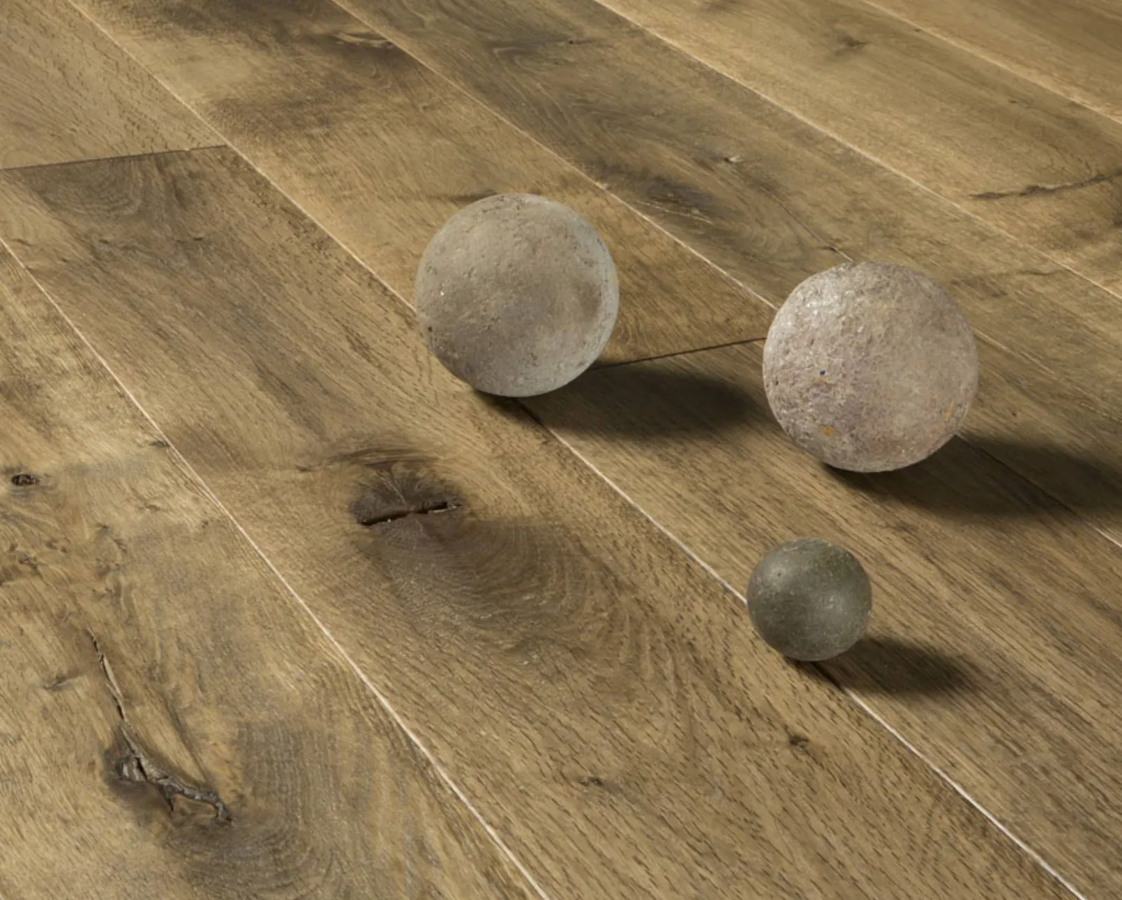 Solid wood parquet detail