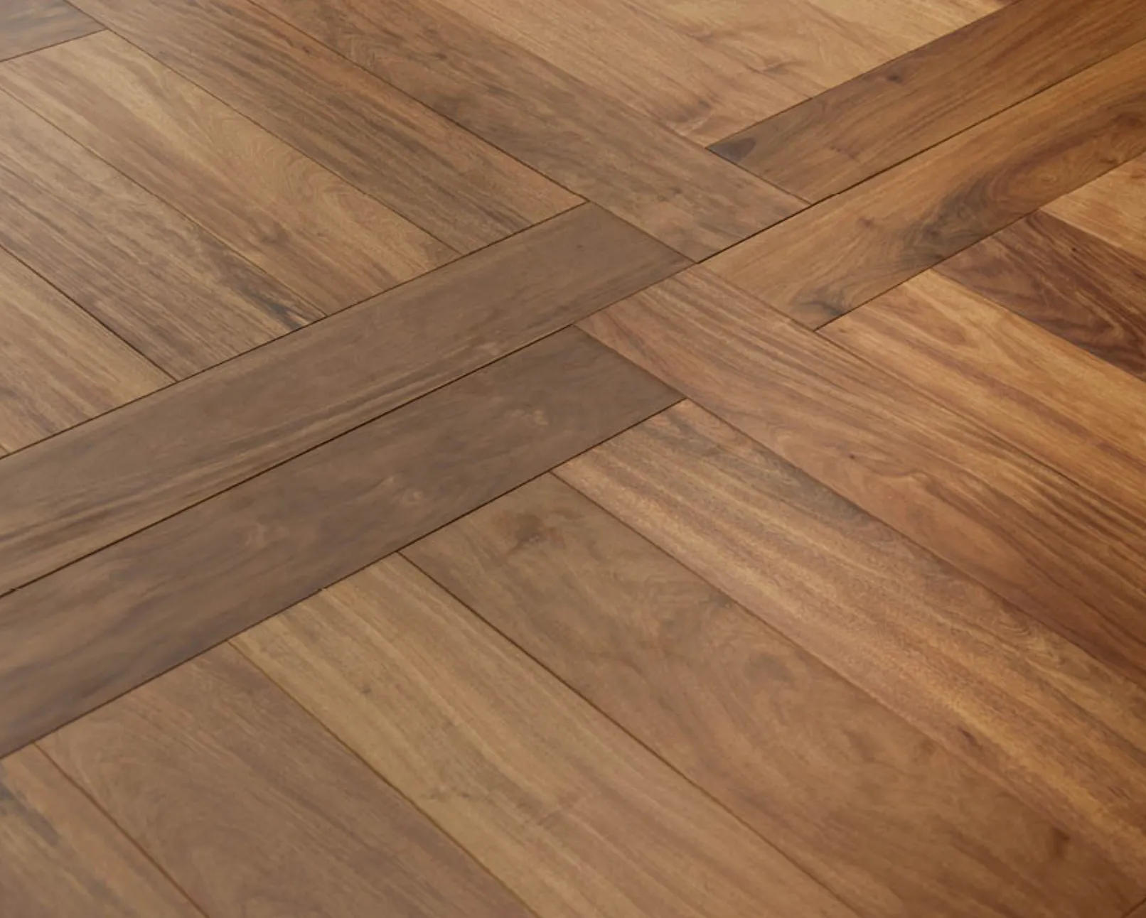 Herringbone parquet detail